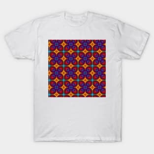 Moroccan arabic oriental tile pattern T-Shirt